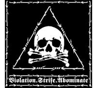 Revenge - Violation.Strife.Abominate (Ltd. Silver & Black marbled gatefold LP)