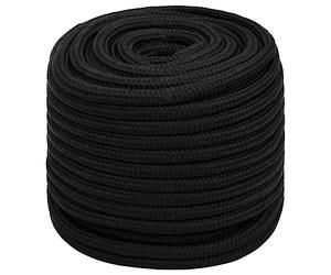 Revera Corda da Lavoro Nera 16 mm 100 m in Poliestere