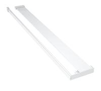 Revera Mensola Doccia per Parete Doccia Walk-in Cromo 90 cm Alluminio