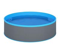 Revera Piscina Fuori Terra 350x90 cm Grigio