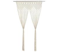 vidaXL Tenda Macramè 140x240 cm in Cotone
