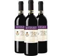 Reversanti - Barbera d'asti 2018 - Vino Piemontese Rosso - DOCG - 0.75L (3 Bottiglie)