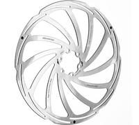 Reverse Bicicletta Mountainbike MTB Disco 220mm Acciaio Argento