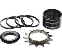 Reverse Bicicletta MTB Dirt Bike Fixie Set Montaggio Adattatore Single Speed 13Z
