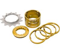 Reverse Bicicletta MTB Dirt Bike Fixie Set Montaggio Adattatore Single Speed Kit