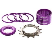 Reverse Bicicletta MTB Dirt Bike Fixie Umbauset Adattatore Singolo Velocità Kit