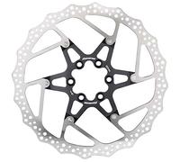 Disco freno flottante reverse 6 fori nero