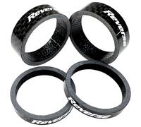 Reverse Distanziatore Set Carbonio 11/8'' Bicicletta MTB Ebike Gambo Ringe Nero