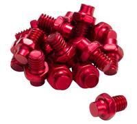 Set di 16 Perni in Alluminio Rosso per Pedale Inverso Fuga - Compatibili con Escape ed Escape Pro