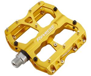 Reverse Fuga Alluminio Piatto Plattform Bici MTB Ebike FR DH Dirt Pedal Oro