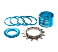 Kit reverse single speed pignone 13 denti blu