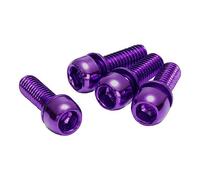 Reverse Set di viti a disco, 4 x M6 x 18 mm, lilla