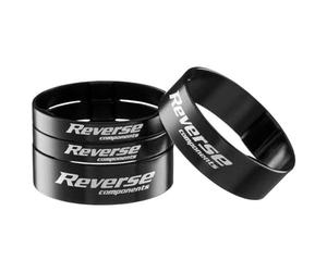 Reverse Spacer - Set forcella Ultra Light in alluminio 1 1/8, colore: Argento