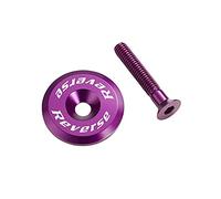 Tappo Reverse Ahead in Alluminio con Vite Viola M6 x 32 mm per Bicicletta