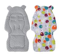 Reversible Pram Performance Comfort - Prammat Cotton, Soft | Cuscino traspirante, intarsio passeggino ispessito, cuscino traspirante, spiegamento del seggiolino auto per uso p