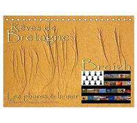 Rêves de Bretagne - Breizh (Calendrier de bureau 2026 DIN A5 vertical), CALVENDO calendrier mensuel: Les côtes bretons dans le Finistère
