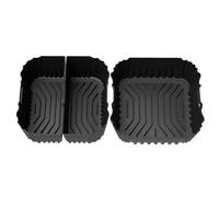 Revêtement En Silicone Pour Friteuse À Air - Contenants Pliables Réutilisables | Moules En Silicone De Grande | Accessoires De Cuisine Et De Pâtisserie | Revêtements De Friteuse Pour La Préparation De