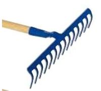 Revex RASTRILLO FORGATO 14 Denti Curve SPARATORI/Scope (Blu)