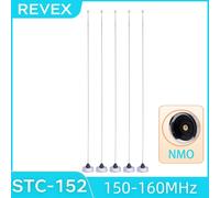 REVEX STC-152 NMO Mount VHF 150-160MHz Ad Alto Guadagno Auto Mobile Ham Autoradio Walkie Talkie Antenna Per Baofeng TYT HYT