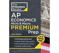 Revie Princeton Princeton Review AP Economics Micro & Macro Premium (Tascabile)