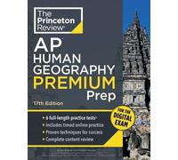 Revie Princeton Princeton Review AP Human Geography Premium Prep, 17 (Tascabile)