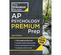 Revie Princeton Princeton Review AP Psychology Premium Prep, 23rd Ed (Tascabile)