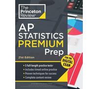 Revie Princeton Princeton Review AP Statistics Premium Prep, 21st Ed (Tascabile)