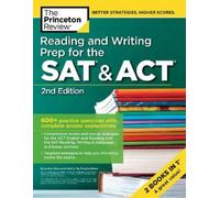 Review Princeton Reading and Writing Prep for the SAT and ACT (Tascabile)