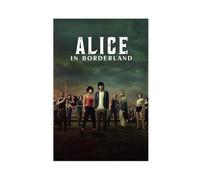 REVIGE Poster su tela del film Alice in Borderland, decorazione per camera da letto, ufficio, camera da letto, regalo, 50 x 75 cm