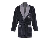 Revise RE-111 Elegante corta vestaglia per gli uomini - 4XL - Grafite C1