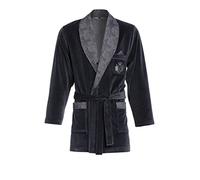 Revise RE-111 Elegante corta vestaglia per gli uomini - 4XL - Grafite C2