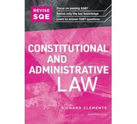 Richard Clements Revise SQE Constitutional and Administrative Law (Tascabile)