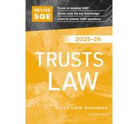 Revise SQE Trusts Law 2025/26 | Revision Guides for SQE1 | Solicitor’s Qualifying Exam | Up to date with 2025 Specification: SQE1 Revision Guide