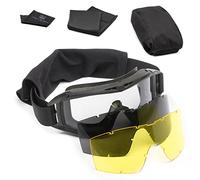 Revision Military Desert Locust Goggle Deluxe 4-0309-0101 Desert Locust Goggle Deluxe Nero, Multi
