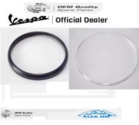 REVISIONE CONTACHILOMETRI GHIERA CORNICE + VETRO VESPA PX PE 125 150 200 1° TIPO