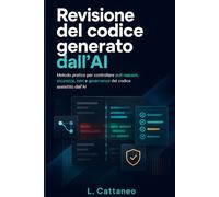 Revisione del codice generato dall'AI: Metodo pratico per controllare pull request, sicurezza, test e governance del codice assistito dall’AI