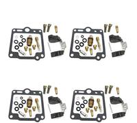 Revisione Riparazione Kit Di Revisione Carburatore Per Yamaha XJ 900F 900 F XJ900F 58L XJ900 58 L 1986-1990 Guarnizione Vite Aria Membrana Galleggiante Carburatore Ricostruzione Kit(SET 4)
