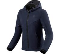 Revit Afterburn H2O Giacca tessile moto da donna, blu scuro, Taglia 36