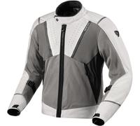 Revit Airwave 4 Giacca tessile da moto, nero-grigio-argento, taglia 2XL per maschi