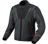 Revit Airwave 4 Giacca tessile da moto, nero-grigio, taglia M per maschi