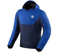 Revit Andon Felpa con cappuccio da moto, blu/blu, Taglia S