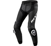 Revit Apex, pantaloni di pelle 48 male Nero/Bianco