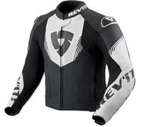 Revit Argon 3, giacca in pelle traforata 50 male Nero/Bianco