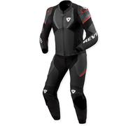 Revit Beta 2, tuta in pelle 2 pezzi. 50 male Nero/Rosso