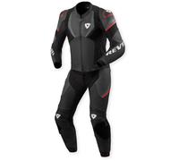 Revit Beta 2 Tuta in pelle da moto in 2 pezzi traforata, nero/antracite, Taglia 50