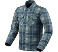 Revit Bison 2 H2O, camicia/giacca tessile impermeabile L male Blu Scuro/Azzurro