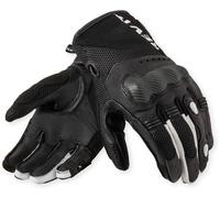 Revit Blaze Guanti da moto, Bianco/nero, Taglia 3XL
