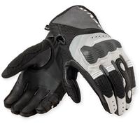 Revit Blaze Guanti da moto, nero/grigio/bianco, Taglia M