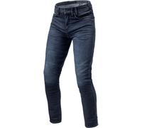 Revit Carlin SK Jeans Moto, blu, taglia 31 32 per maschi