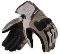 Revit Cavern Guanti da moto da donna, nero-beige, taglia M per donne